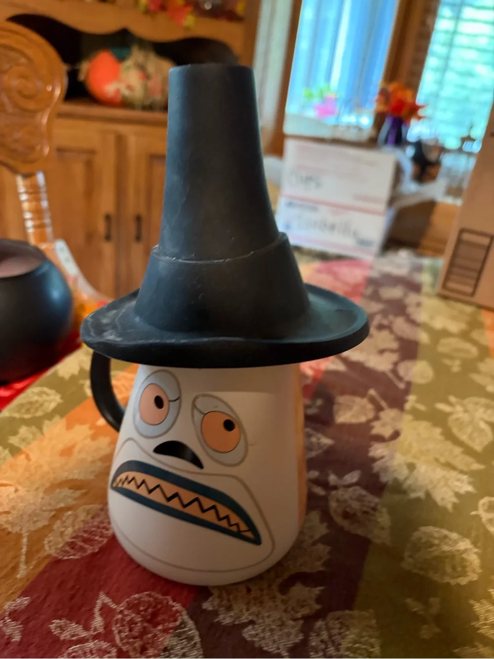 Nightmare Before Christmas Ceramic Mug with Black top hat